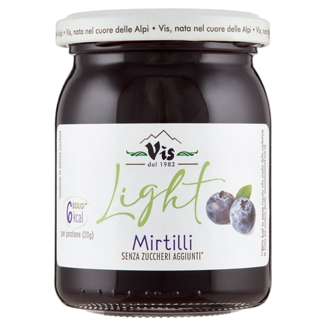Vis Più Frutta Light Mirtilli 220 g