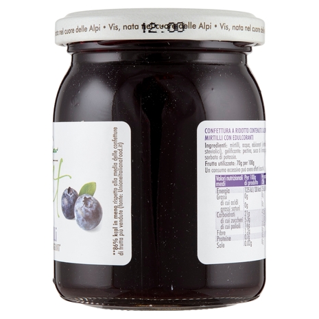 Vis Più Frutta Light Mirtilli 220 g