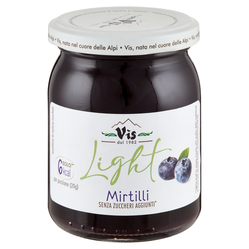 Vis Più Frutta Light Mirtilli 220 g