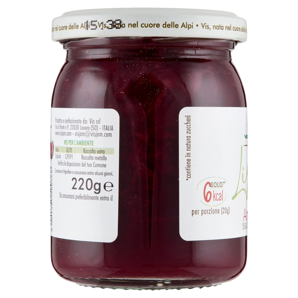 Vis Più Frutta Light Amarene 220 g