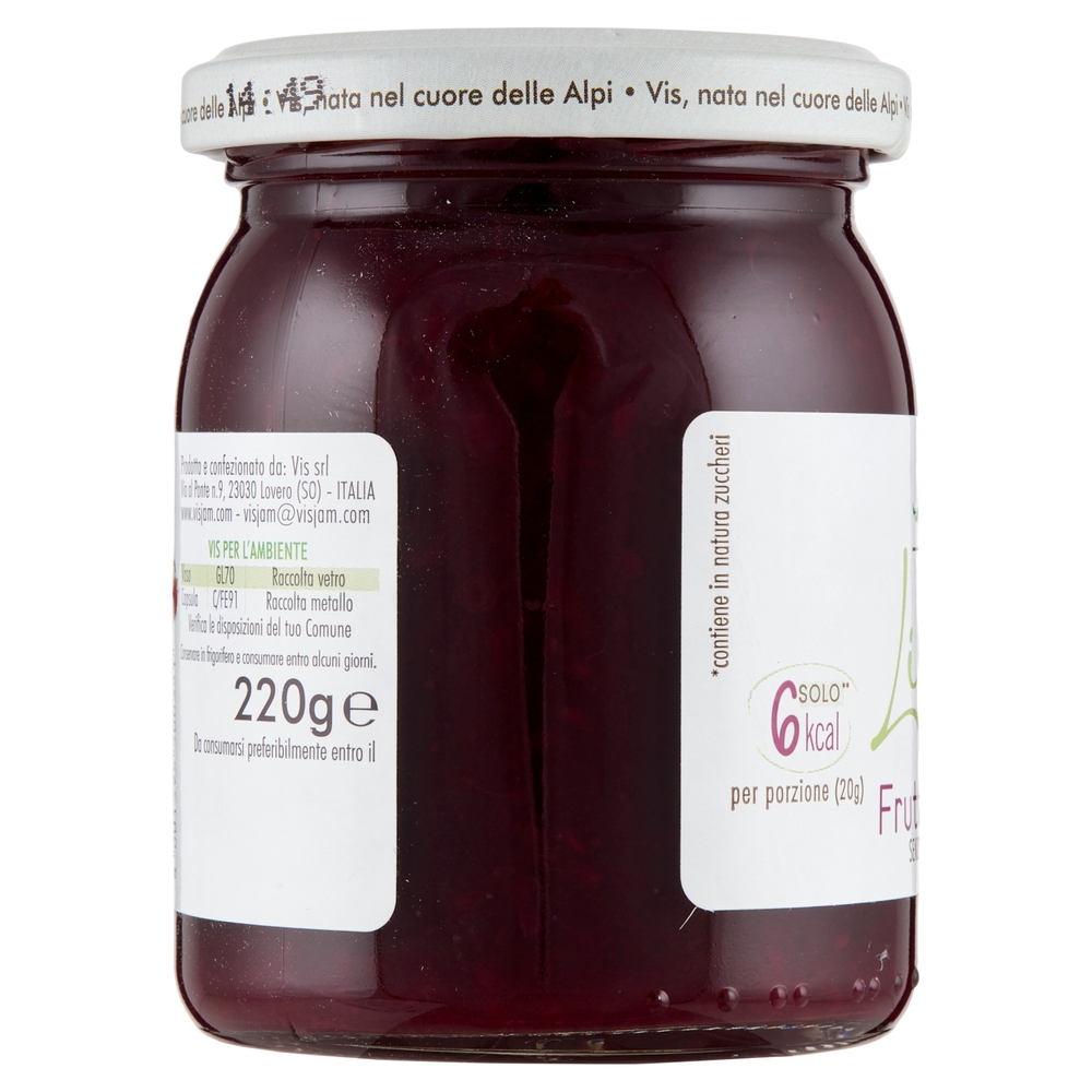 Vis Più Frutta Light Frutti di Bosco 220 g