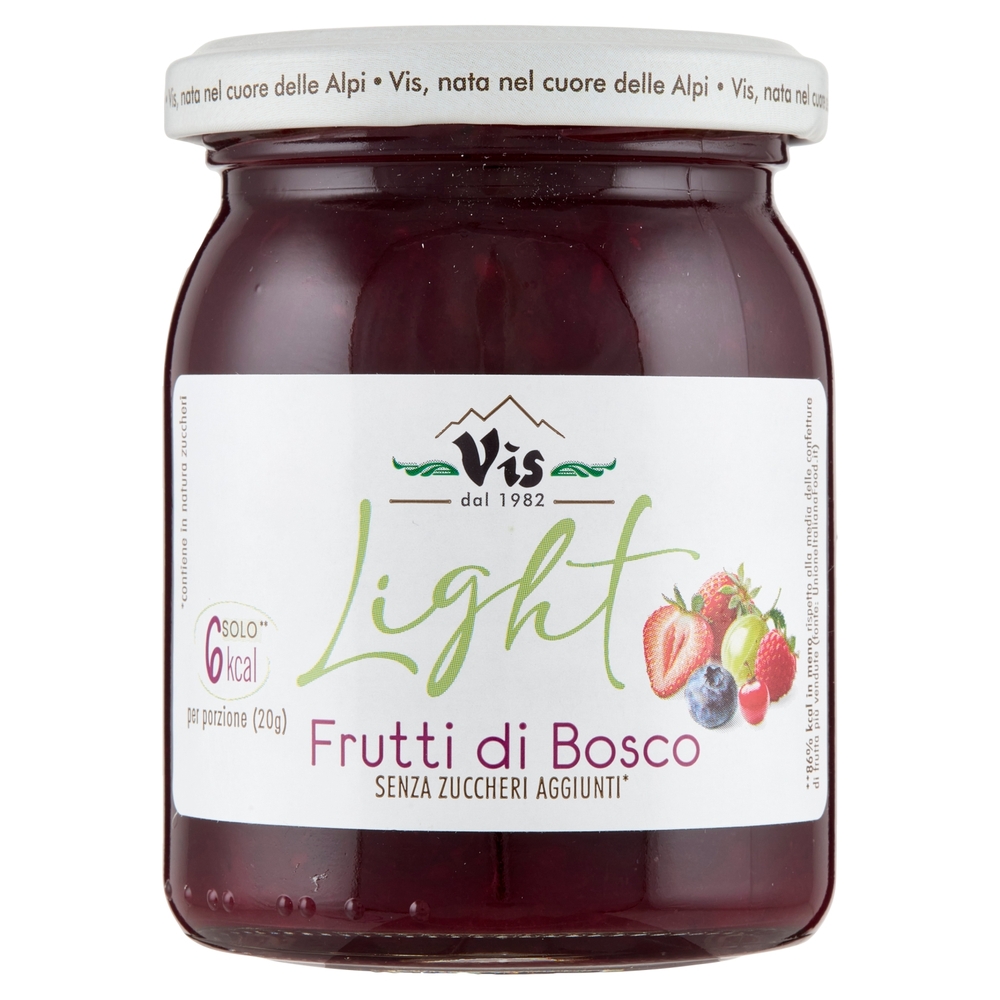 Vis Più Frutta Light Frutti di Bosco 220 g