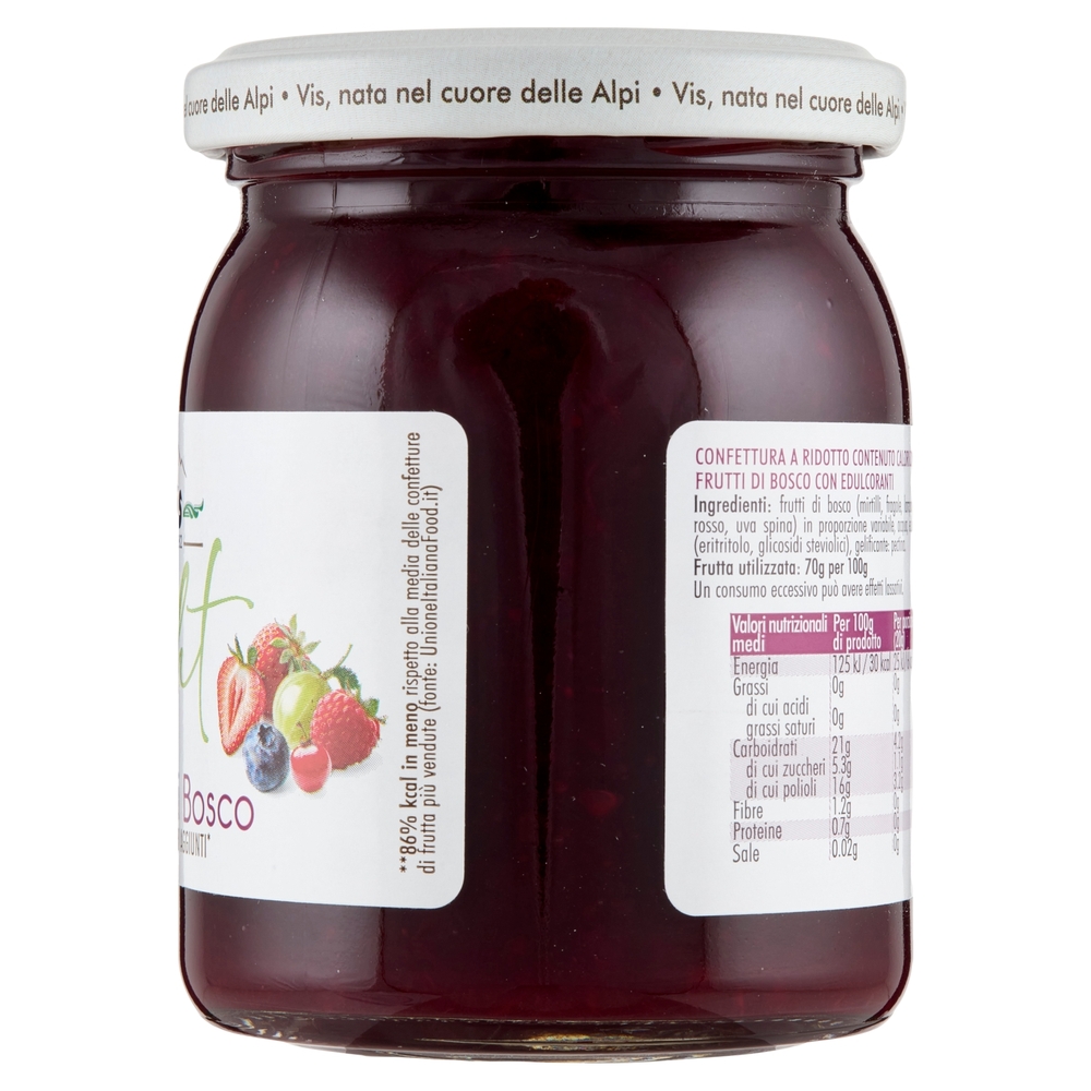 Vis Più Frutta Light Frutti di Bosco 220 g