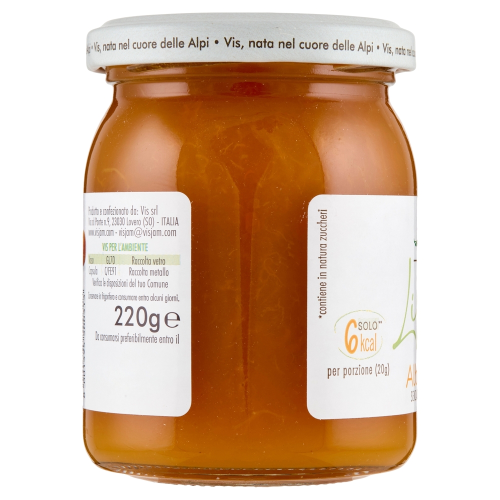 Vis Più Frutta Light Albicocche 220 g