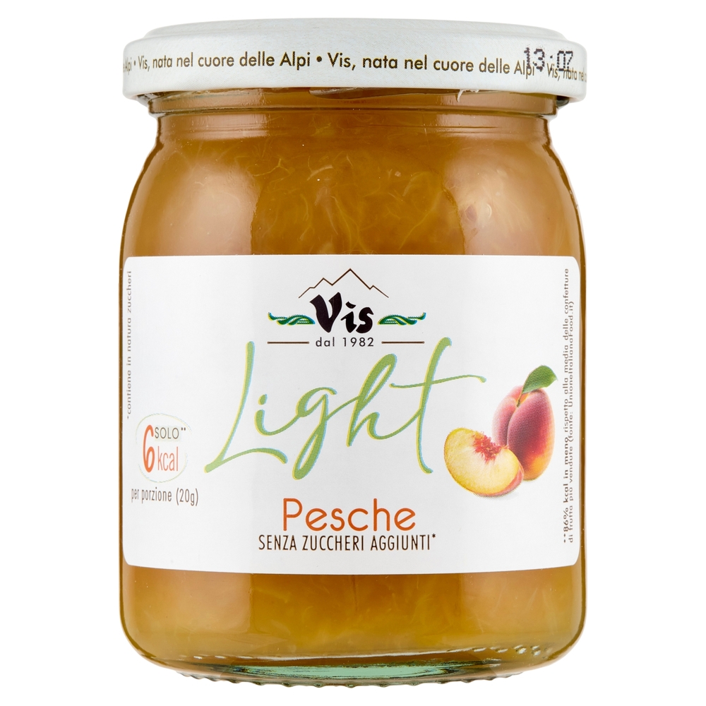 Vis Più Frutta Light Pesche 220 g