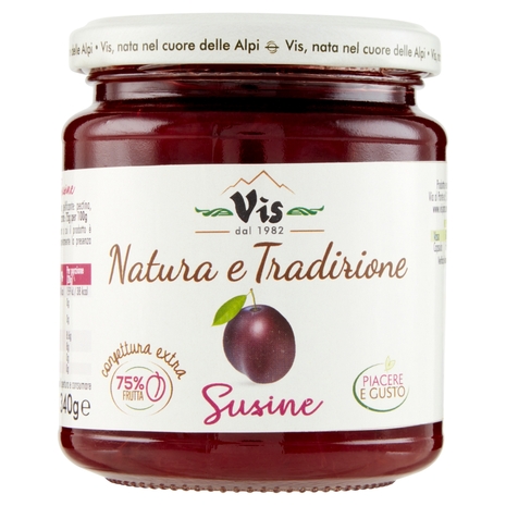 Vis Natura e Tradizione confettura extra Susine 340 g