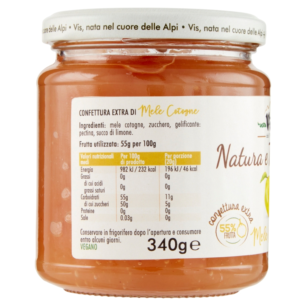 Vis Natura e Tradizione confettura extra Mele Cotogne 340 g