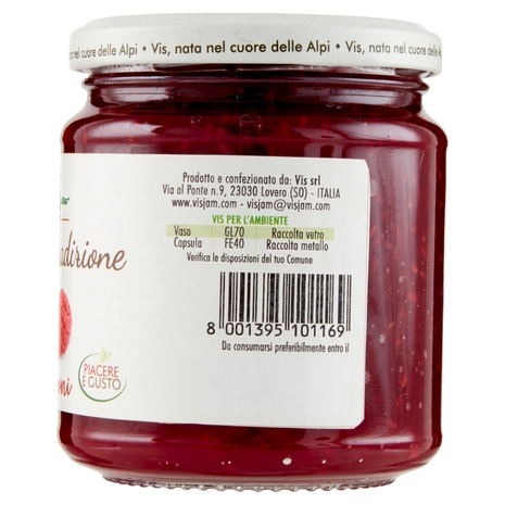Vis Natura e Tradizione confettura extra Lamponi 340 g