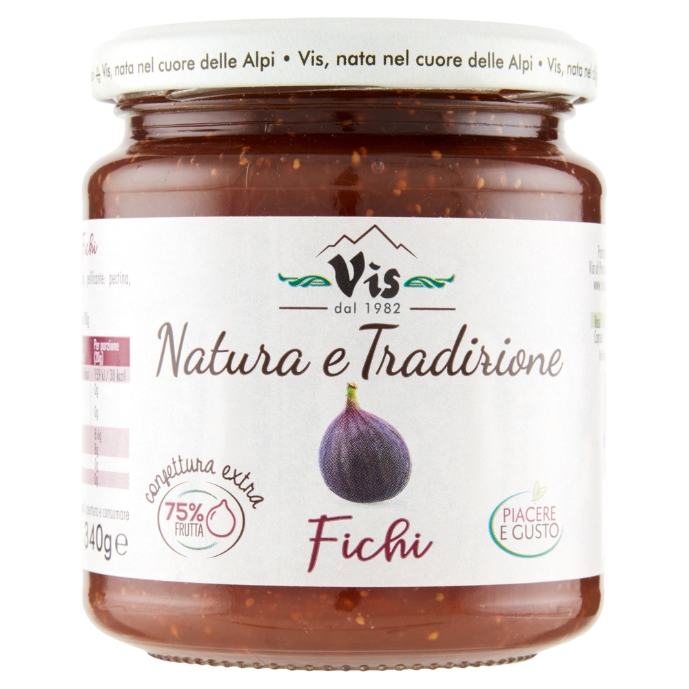 Vis Natura e Tradizione confettura extra Fichi 340 g