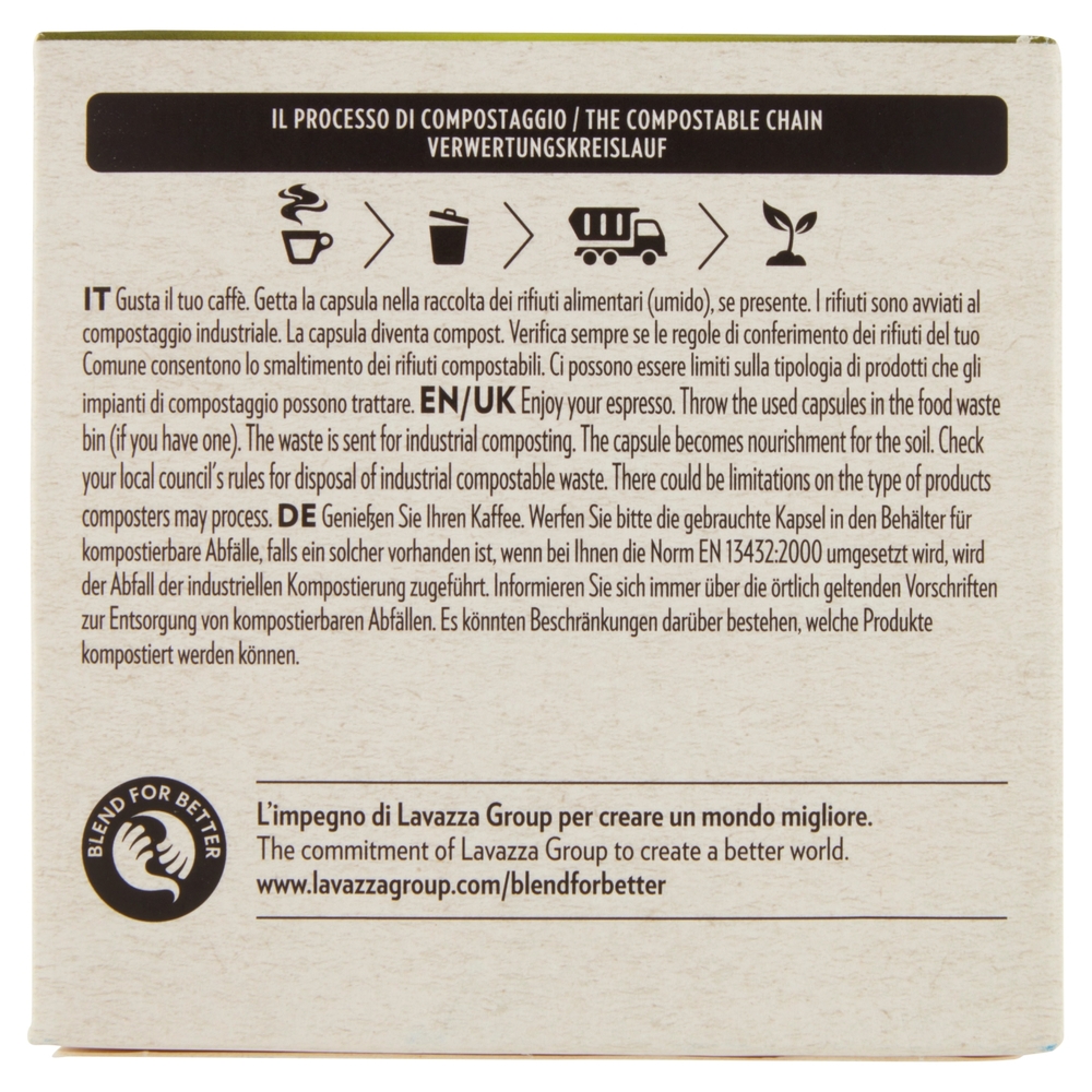 Lavazza A Modo Mio ¡Tierra! Bio-Organic For Planet 16 Capsule 120 g