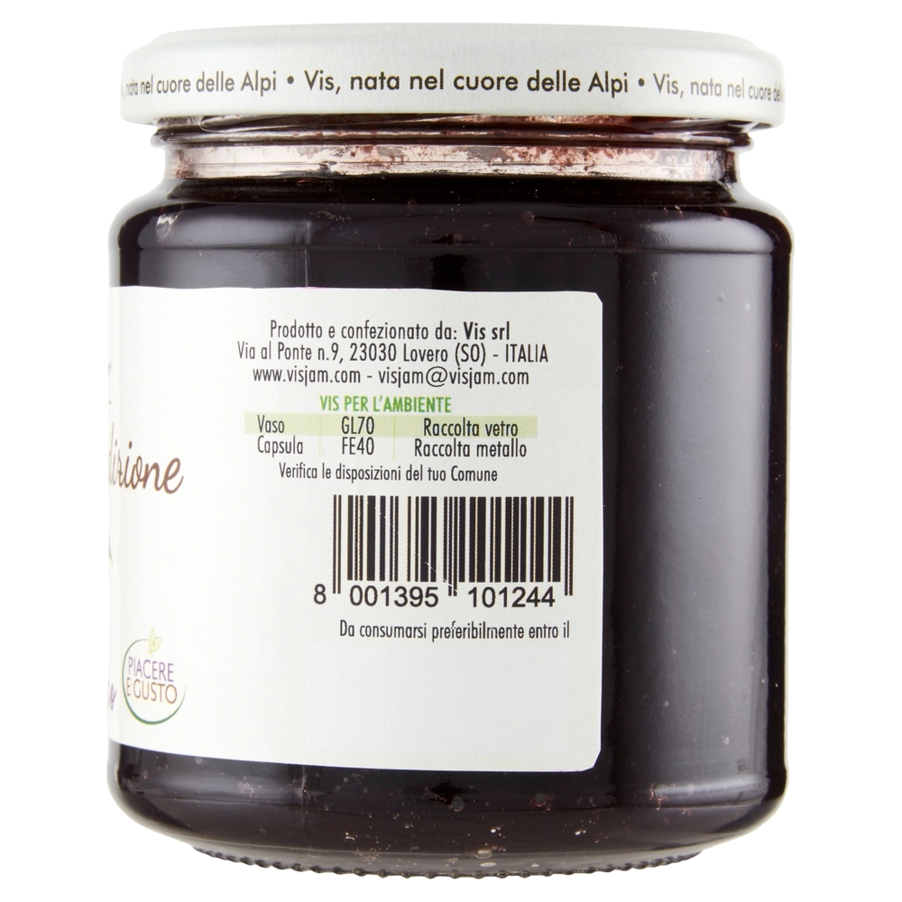 Vis Natura e Tradizione confettura extra Sambuco 340g