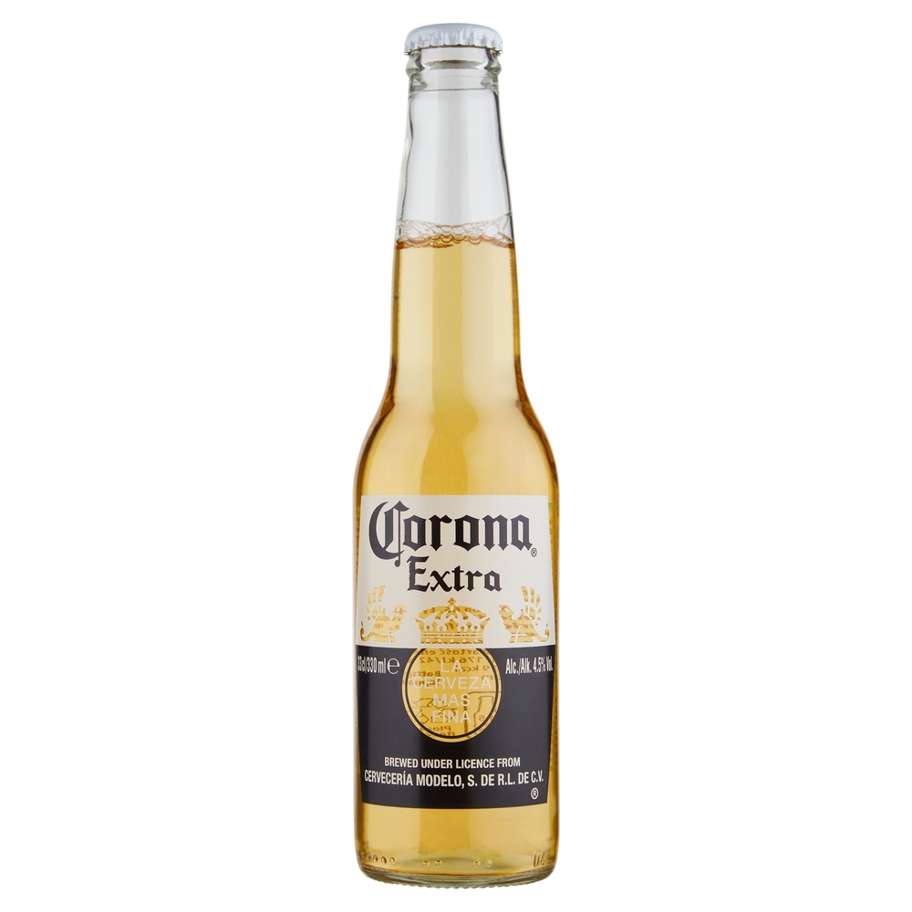 CORONA EXTRA Birra lager messicana bottiglia 33 cl