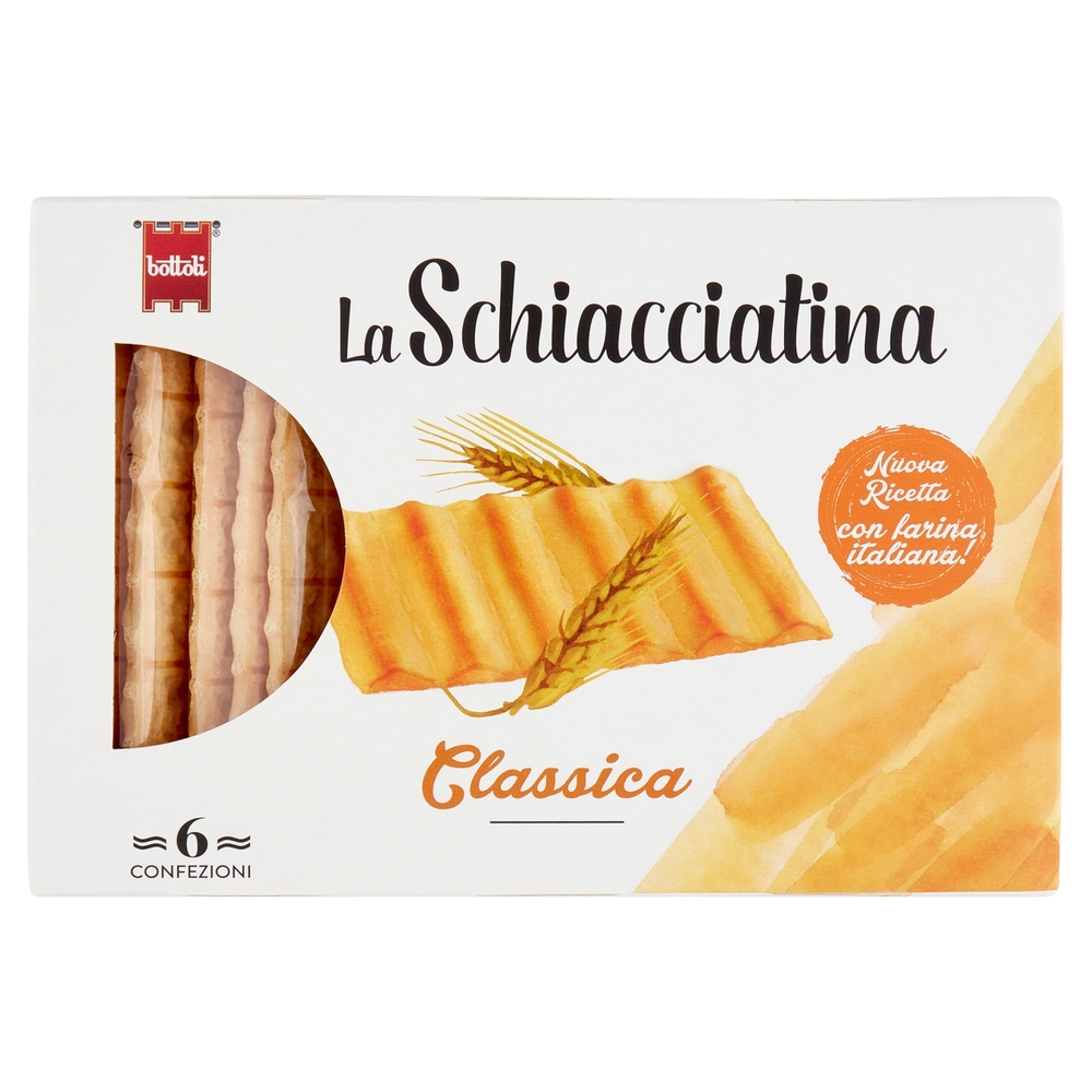 bottoli la Schiacciatina Classica 6 x 37,5 g