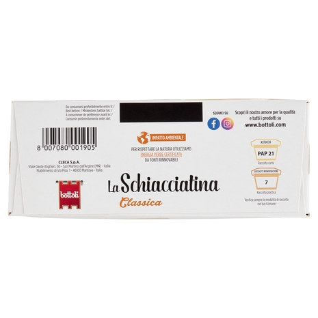 bottoli la Schiacciatina Classica 6 x 37,5 g