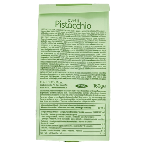 Novi ovetti Pistacchio 160 g