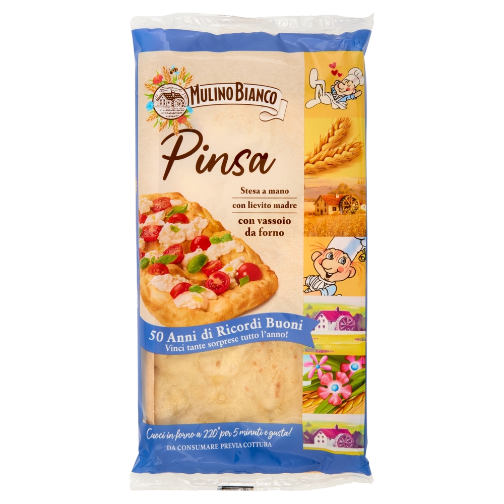 Mulino Bianco Pinsa Stesa a Mano con Lievito Madre 230g