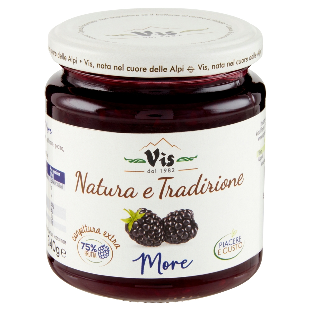 Vis Natura e Tradizione confettura extra More 340 g