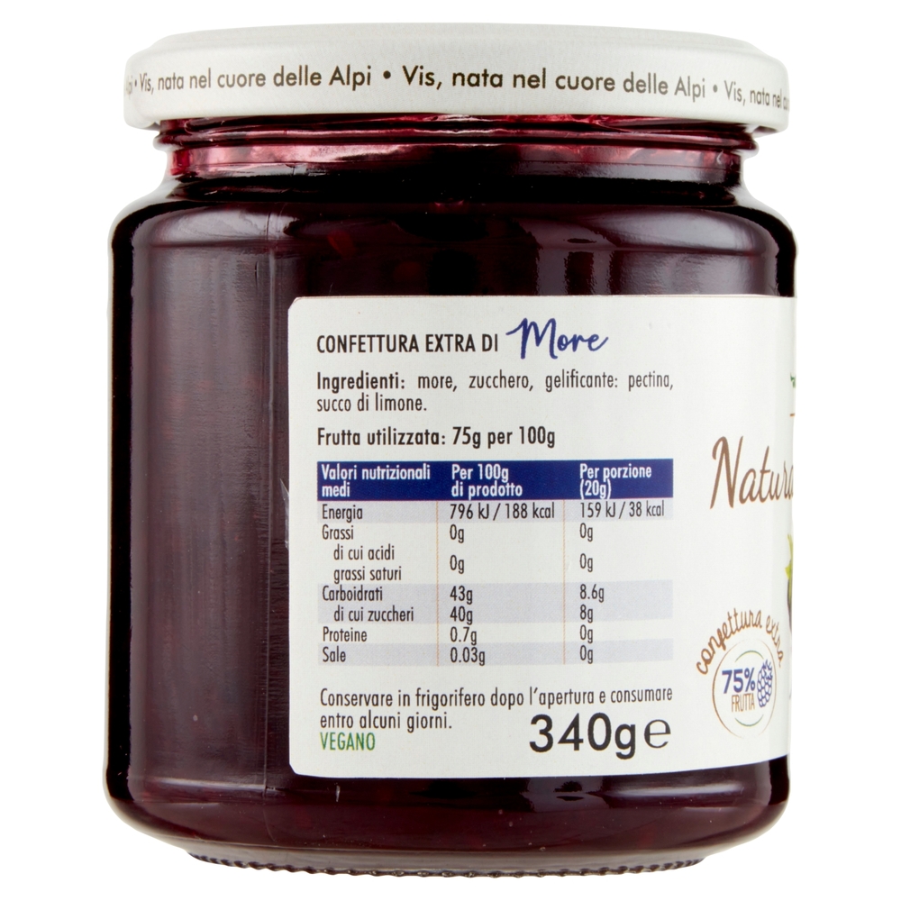Vis Natura e Tradizione confettura extra More 340 g