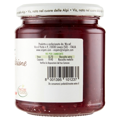 Vis Natura e Tradizione confettura extra Ribes Rosso 340g