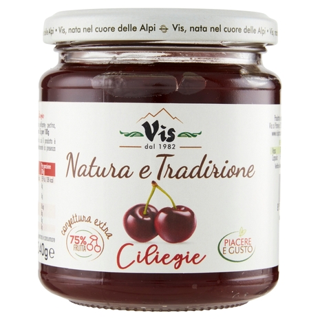 Vis Natura e Tradizione confettura extra Ciliegie 340 g
