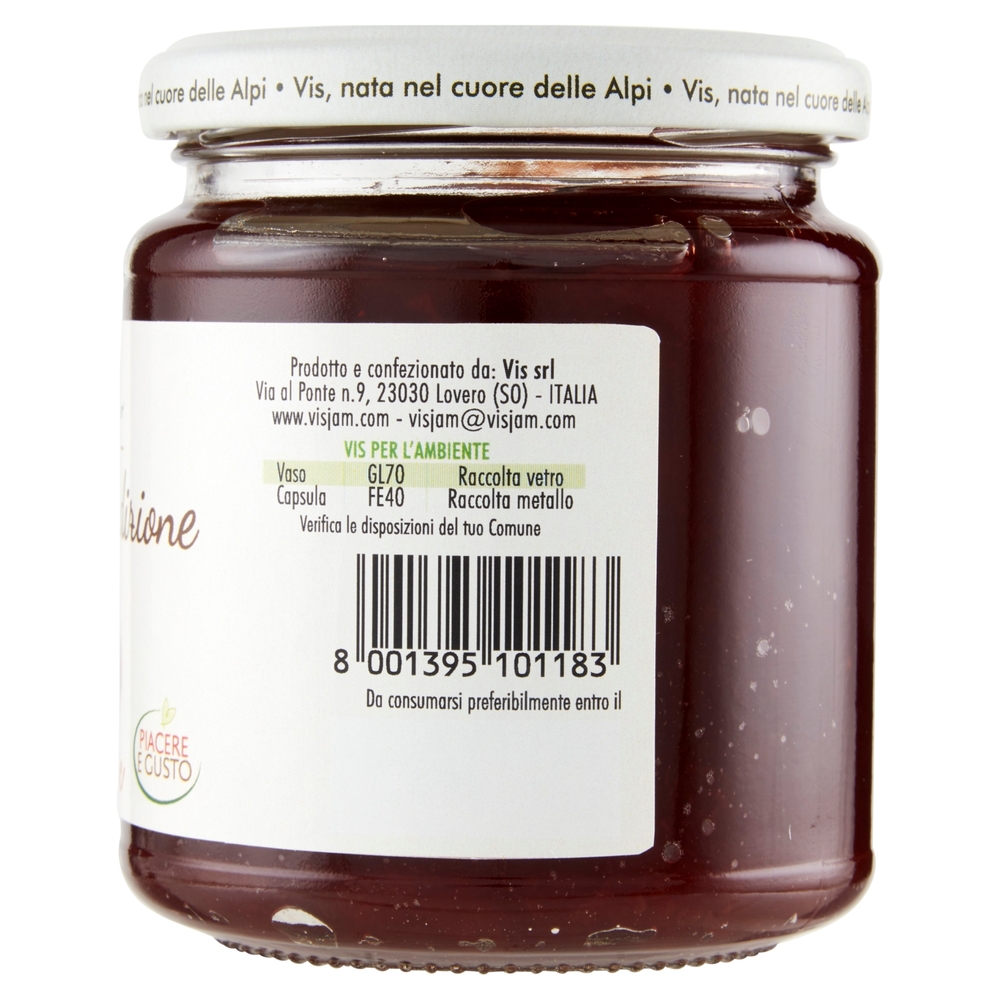Vis Natura e Tradizione confettura extra Ciliegie 340 g