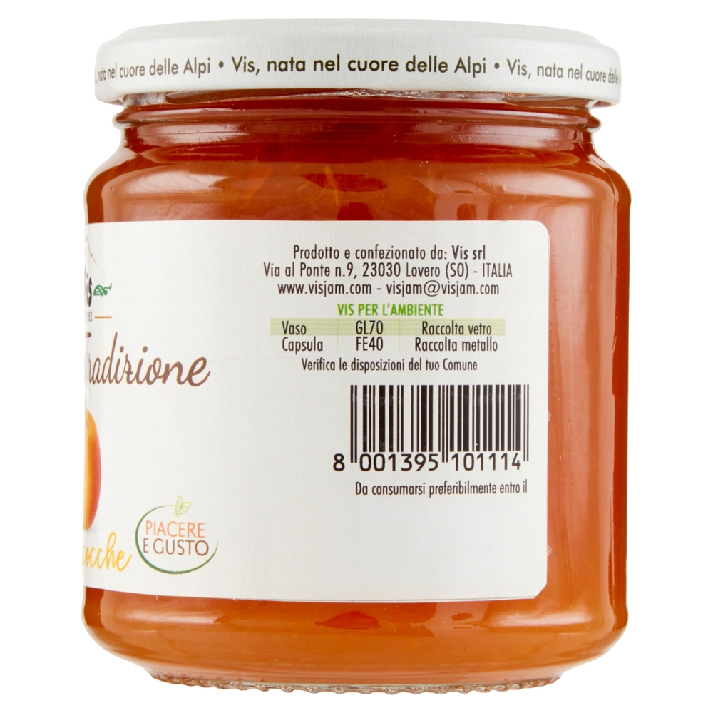 Vis Natura e Tradizione confettura extra Albicocche 340 g