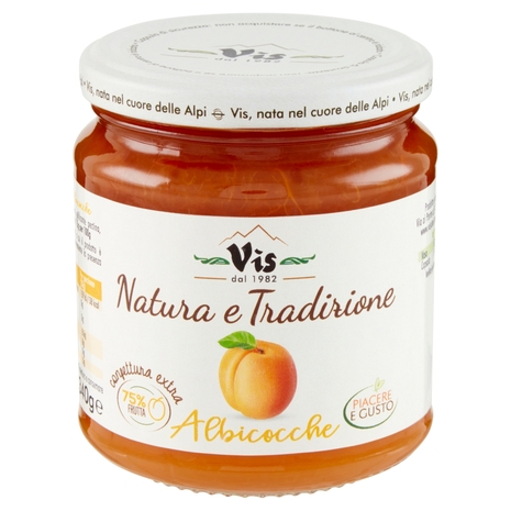 Vis Natura e Tradizione confettura extra Albicocche 340 g