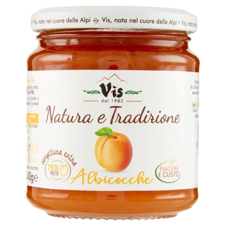 Vis Natura e Tradizione confettura extra Albicocche 340 g