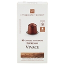 10 Capsule Monodose Espresso Vivace Il Viaggiator Goloso