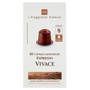 10 Capsule Monodose Espresso Vivace Il Viaggiator Goloso