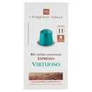 10 Capsule Monodose Espresso Virtuoso Il Viaggiator Goloso