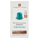 10 Capsule Monodose Espresso Virtuoso Il Viaggiator Goloso