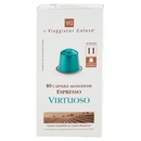 10 Capsule Monodose Espresso Virtuoso Il Viaggiator Goloso