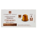 30 Capsule Monodose Espresso Cremoso 100% Arabica Il Viaggiator Goloso