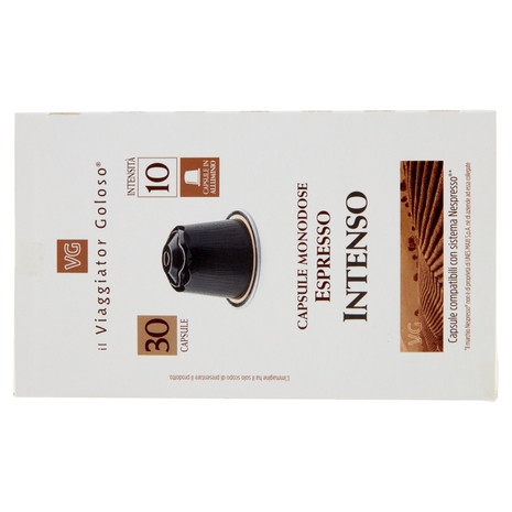 30 Capsule Monodose Espresso Intenso Il Viaggiator Goloso