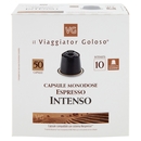 50 Capsule Monodose Espresso Intenso Il Viaggiator Goloso