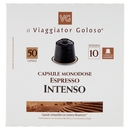 50 Capsule Monodose Espresso Intenso Il Viaggiator Goloso