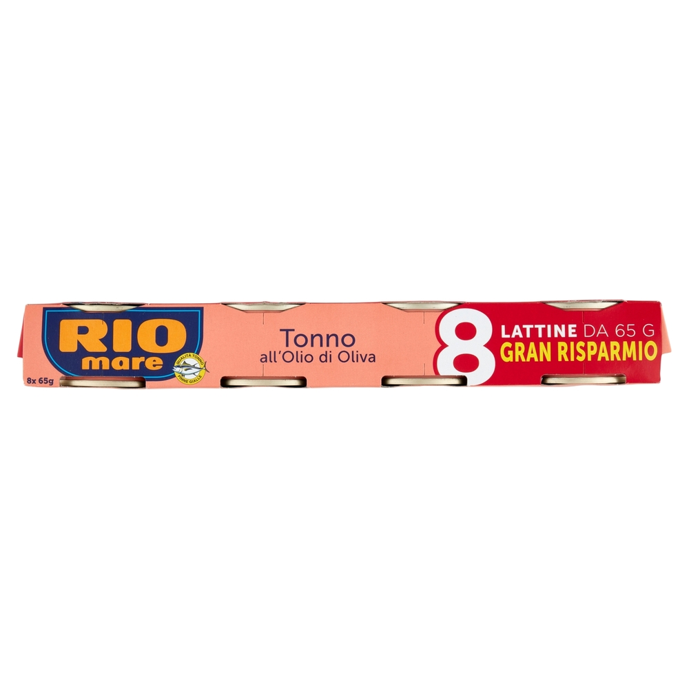 Rio mare Tonno all'Olio di Oliva 8 x 65 g