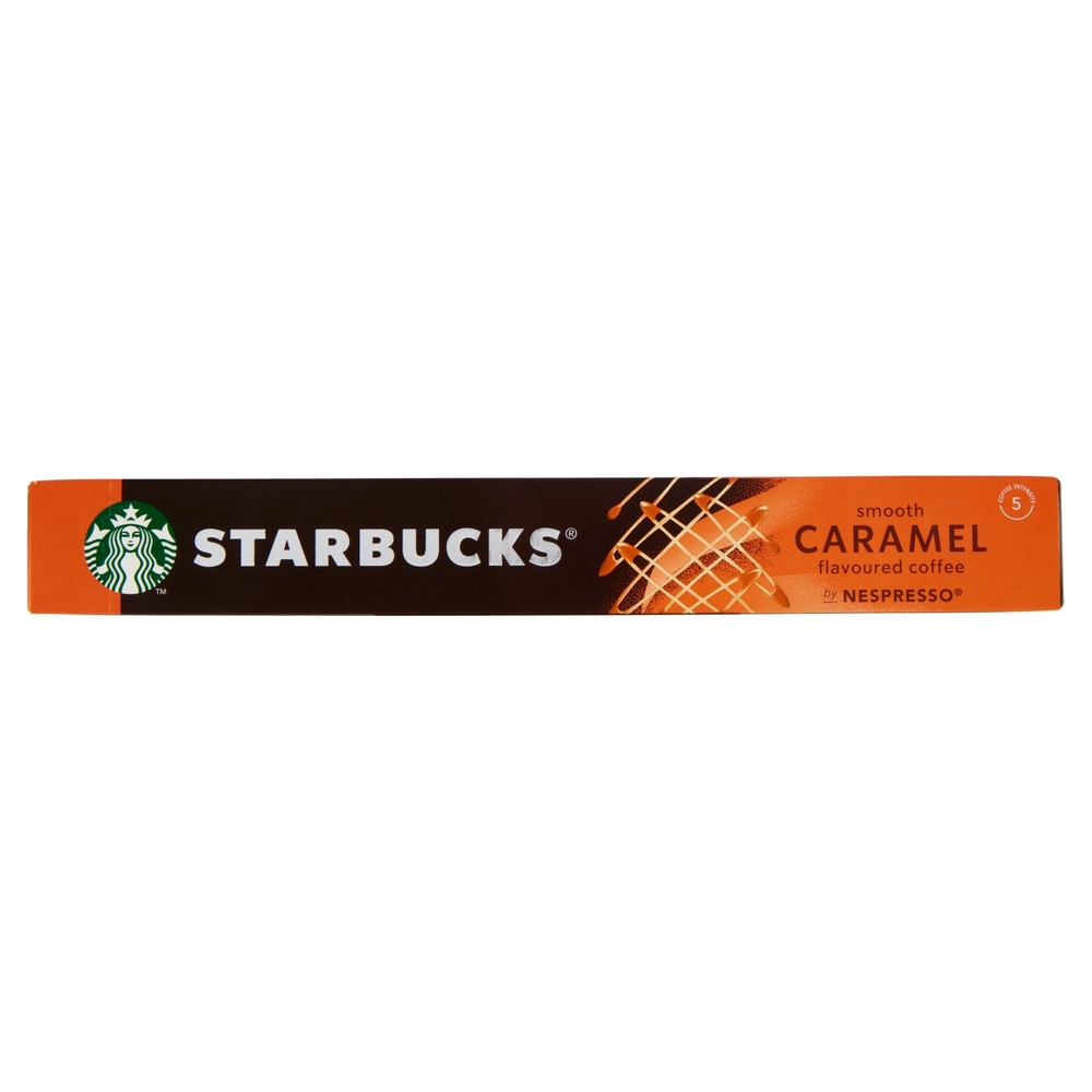 STARBUCKS Caramel Flavoured by Nespresso Caffè aromatizzato al Caramello 10 capsule 51 g