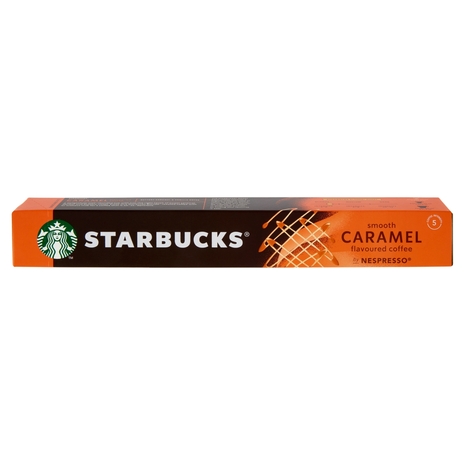 STARBUCKS Caramel Flavoured by Nespresso Caffè aromatizzato al Caramello 10 capsule 51 g