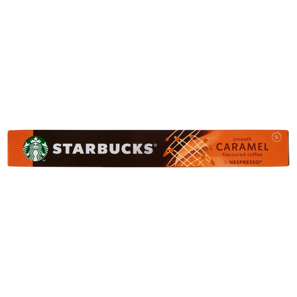 STARBUCKS Caramel Flavoured by Nespresso Caffè aromatizzato al Caramello 10 capsule 51 g