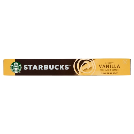 STARBUCKS Vanilla Flavoured by Nespresso Caffè aromatizzato alla Vaniglia 10 capsule 51 g