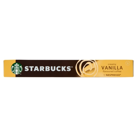 STARBUCKS Vanilla Flavoured by Nespresso Caffè aromatizzato alla Vaniglia 10 capsule 51 g