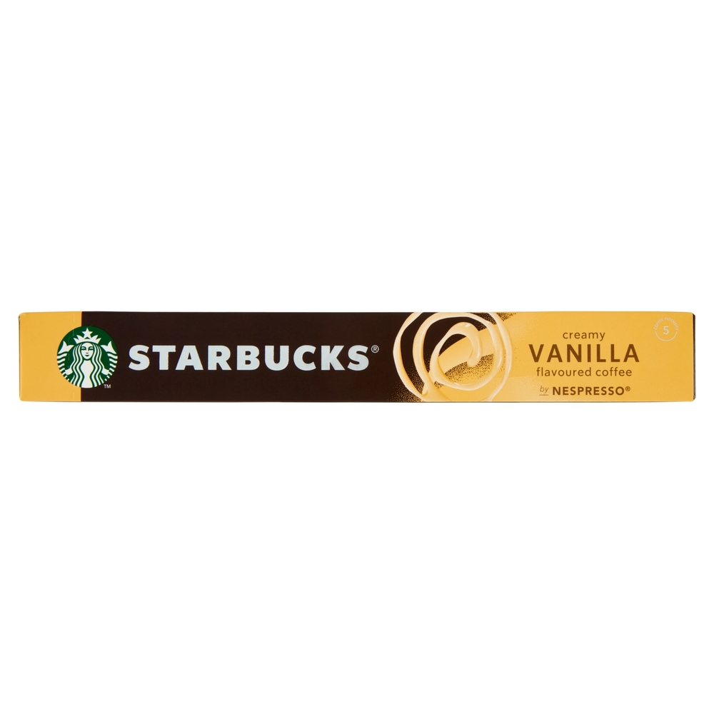 STARBUCKS Vanilla Flavoured by Nespresso Caffè aromatizzato alla Vaniglia 10 capsule 51 g