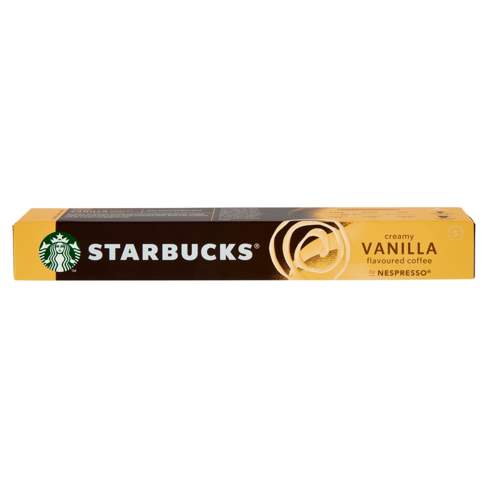 STARBUCKS Vanilla Flavoured by Nespresso Caffè aromatizzato alla Vaniglia 10 capsule 51 g