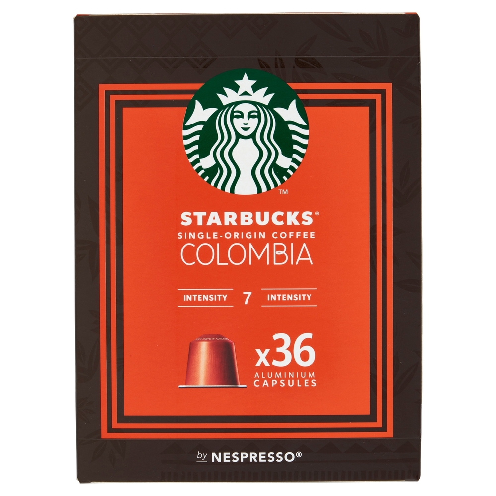 STARBUCKS Single Origin Colombia by Nespresso Caffè Espresso 36 capsule 202 g