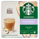 STARBUCKS White Mocha by Nescafé Dolce Gusto Bevanda al gusto di Cioccolato Bianco 12 capsule 123 g