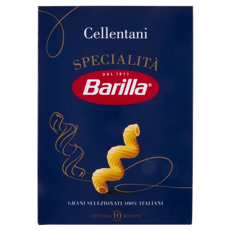Barilla Pasta Specialità Cellentani 100% grano italiano 500g