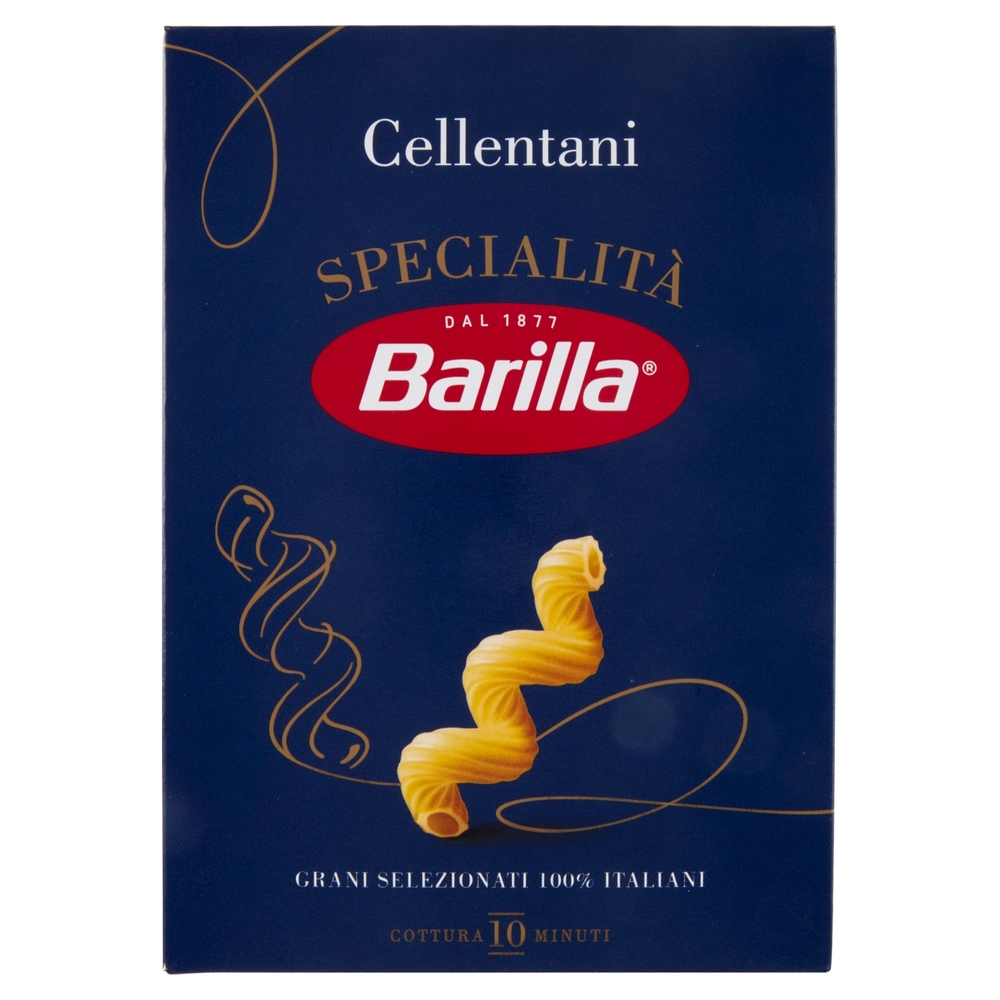 Barilla Pasta Specialità Cellentani 100% grano italiano 500g