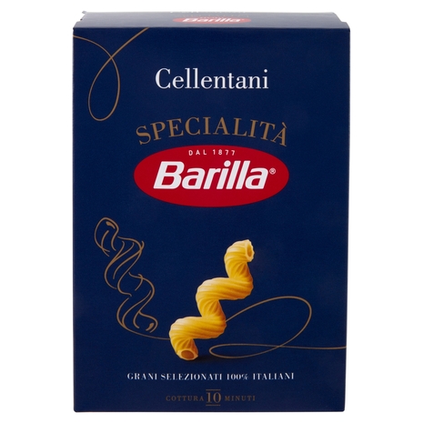 Barilla Pasta Specialità Cellentani 100% grano italiano 500g